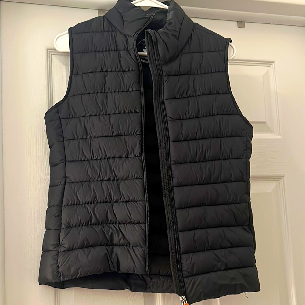 Ultra light black vest - save the duck